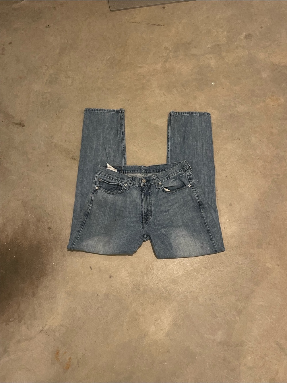 Grunge Levi’s Straight Legs
